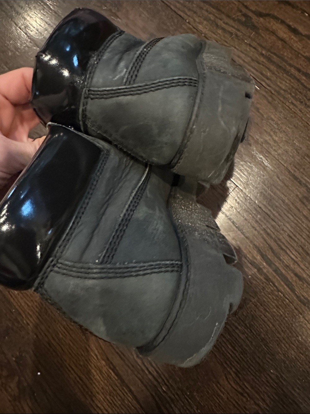 ACNE STUDIOS RUGGED PLATFORM WHIPSTITCH BOOTS - Picture 4 of 4